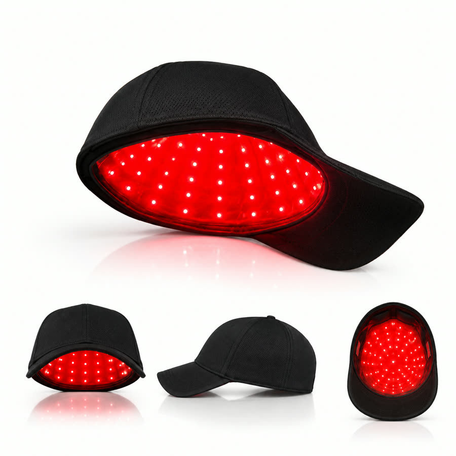 Zestaw: czapka LED, etui i kabel USB-C